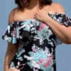 Raisins Curve Tortuga Off The Shoulder One Piece Swimsuit Y840581