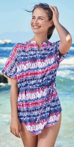 Rosa Faia By Anita Indigo Dye Tunic 8152-009