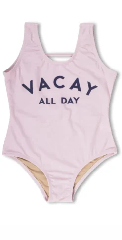 Shade Critters Girls Vacay All Day One Piece Swimsuit