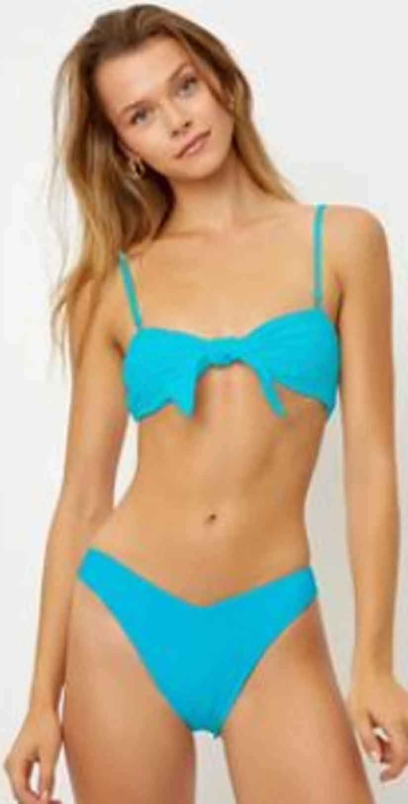 Frankies Bikinis Enzo Bikini Bottom In Azure 2 Frankies Bikinis Enzo Bikini Bottom In Azure - Image 2