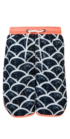Snapperrock Boys St Barths Board Short In Navy B90043C