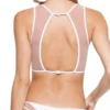Tori Praver Ribbed Manon Bikini Bottom In White 1R18SBMNNR-WHT