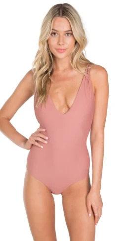 Tori Praver Elena One Piece Swimsuit In Spice