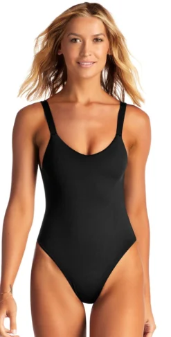 Vitamin A EcoLux Leah One Piece Swimsuit In Black