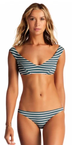 Vitamin A Capri Bikini Top In Grey Marin Stripe 88T MAG 5 Vitamin A Capri Bikini Top In Grey Marin Stripe 88T MAG -Sunflai Swimwear Shop Vitamin A Marin Stripe front88T 167BF MAG 2926 Top Main