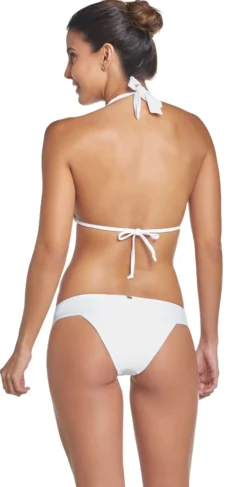 PQ Swim Water Lily Lace Halter Bikini Top In White 6 PQ Swim Water Lily Lace Halter Bikini Top In White -Sunflai Swimwear Shop WAT 152H WAT 222T BACK