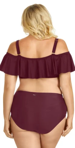 Raisins Curve St. Vincent Bottom In Maroon Y840057-MAR -Sunflai Swimwear Shop Y840027 57 mar 2465 2
