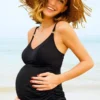 Anita Maternity Boho Beach Mavea Tankini In Black 9666-001