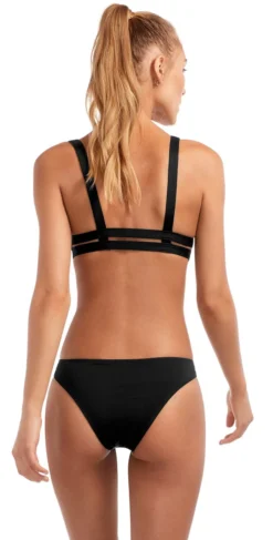 Vitamin A EcoLux Neutra Bralette Top In Black -Sunflai Swimwear Shop back40T ECB 42B ECB BACK 0632 B1