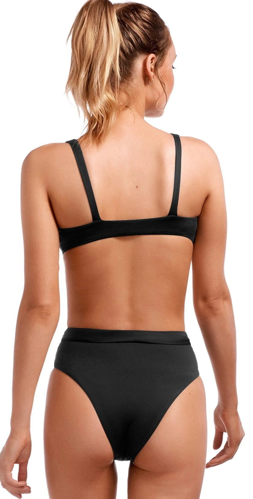 Vitamin A EcoLux Lola Bikini Bottom In Black 1 Vitamin A EcoLux Lola Bikini Bottom In Black