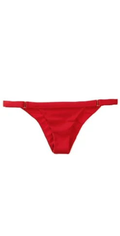 Beach Bunny Rib Tide Skimpy Bikini Bottoms In Red B17125B2-REDD -Sunflai Swimwear Shop bottomrib tide b17125t0 b17125b2 red ps 10