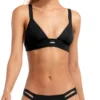 Vitamin A EcoLux Neutra Bralette Top In Black