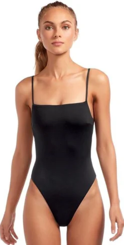 Vitamin A EcoLux Edie Full Coverage One Piece Swimsuit In Black