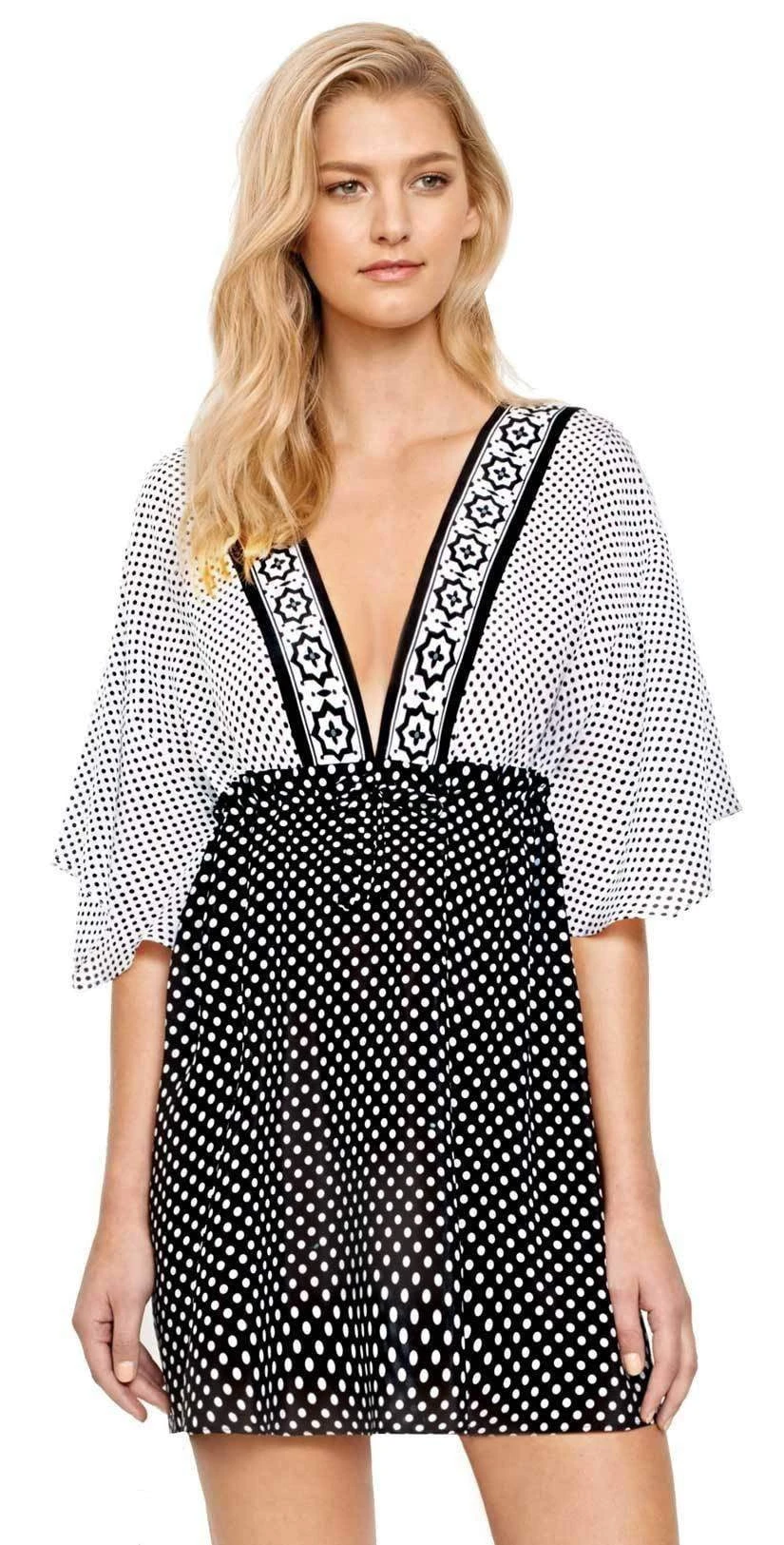 Gottex Mozambique Silk Blouse 18MO-611-002 1 Gottex Mozambique Silk Blouse 18MO-611-002