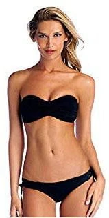 Vitamin A EcoLux Bikini Bottom In Black 49B ECB