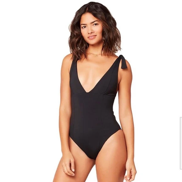 L*Space Isabella One Piece In Black 1 L*Space Isabella One Piece In Black