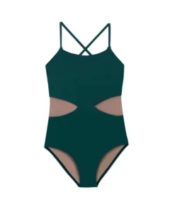 Amanda Stanton X PQ Girl's Fern Cutout One Piece