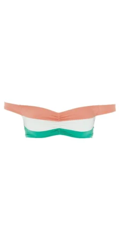 L Space Color Block Ziggy Top In Spearmint CBZGT18-SPR -Sunflai Swimwear Shop l space 2018 CBZGT18 SPR