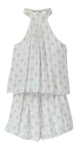 L Space Kelly Native Geo Romper In Ivory KENJU18-IVO -Sunflai Swimwear Shop l space 2018KENJU18 IVO