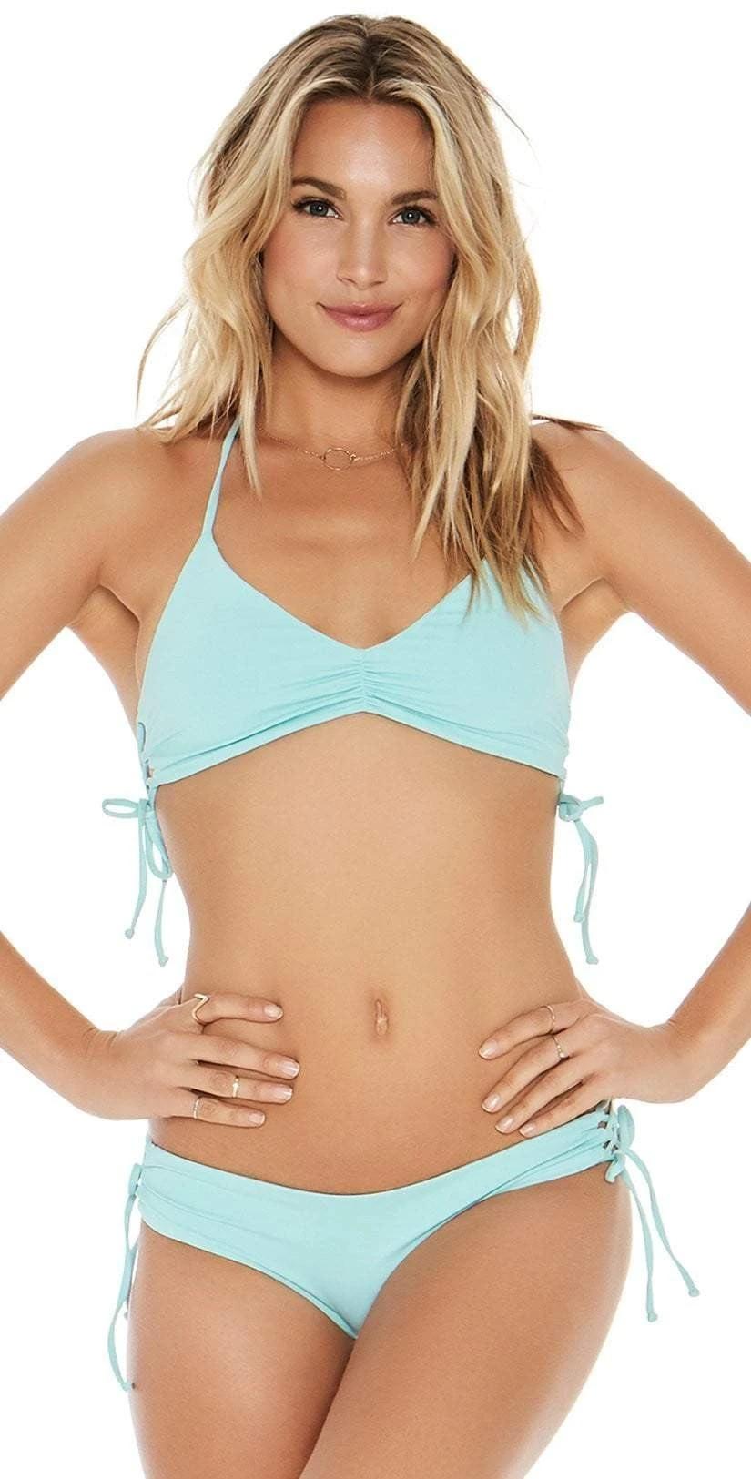 L Space Gwen Top In Light Turquoise LSGWT18-LIT 1 L Space Gwen Top In Light Turquoise LSGWT18-LIT