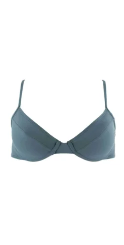 L Space Missy Bikini Top In Slated Glass -Sunflai Swimwear Shop l spaceLSMIT18 SLG