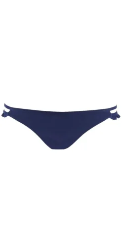 L Space Zephyr Bikini Bottom In Midnight Blue -Sunflai Swimwear Shop l spaceLSZPB18 MDB