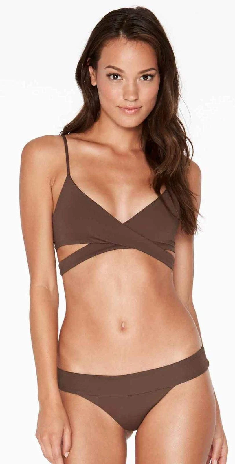 L Space Estella Full Cut Bottom In Chocolate SS32F14-CHO 3 L Space Estella Full Cut Bottom In Chocolate SS32F14-CHO - Image 3