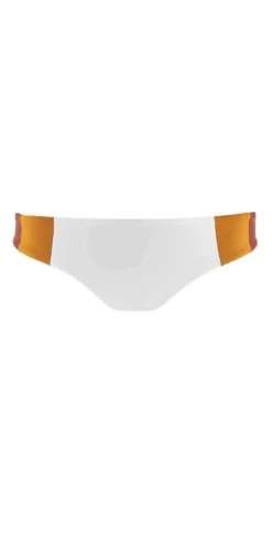 L Space Mia Color Block Bottom In White CBMAC18-WHT 10 L Space Mia Color Block Bottom In White CBMAC18-WHT -Sunflai Swimwear Shop lspacecCBMAC18 WHT