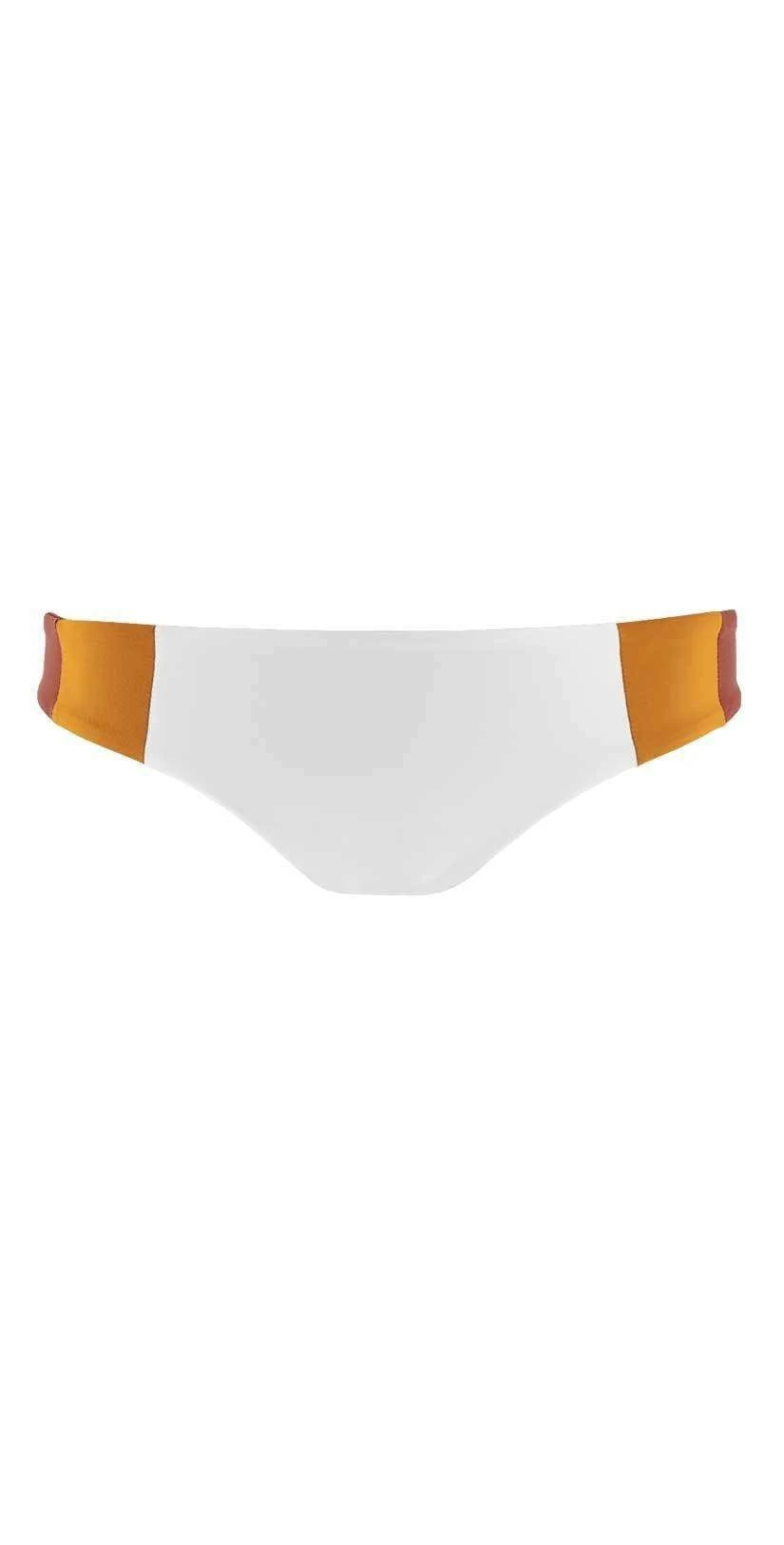 L Space Mia Color Block Bottom In White CBMAC18-WHT 5 L Space Mia Color Block Bottom In White CBMAC18-WHT - Image 5
