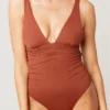 L Space Sydney One Piece In Tobacco