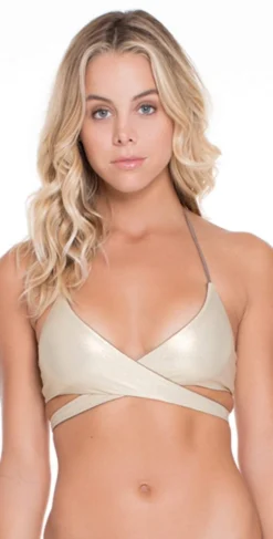 Luli Fama Cosita Buena Halter Bikini Top In Sandy Toes 10 Luli Fama Cosita Buena Halter Bikini Top In Sandy Toes -Sunflai Swimwear Shop luli famaL176 220 316 414 s