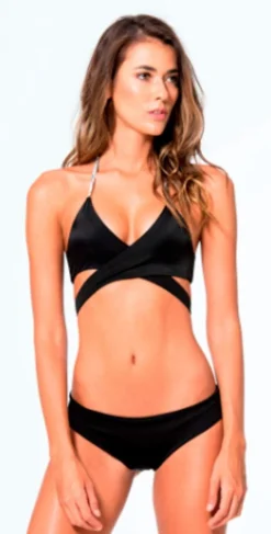 Malai Cruzado Reversible Wrap Top T00292 -Sunflai Swimwear Shop malaireversible black bikini wrap e1d29b7b 57f1 4f3c ba34 e0fbeb15a1bc