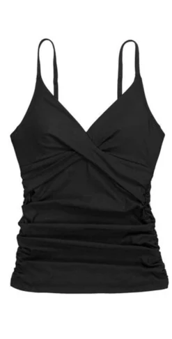 Helen Jon Resort Essentials Floating Underwire Tankini Top In Black -Sunflai Swimwear Shop pd7edz0nd4tbivxwoc2j