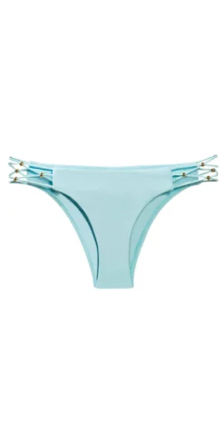 PilyQ Braided Cruz Teeny Cut Bikini Bottom In Cabana Blue 8 PilyQ Braided Cruz Teeny Cut Bikini Bottom In Cabana Blue -Sunflai Swimwear Shop pilyq cabR18 FLAT 02 CAB 227T