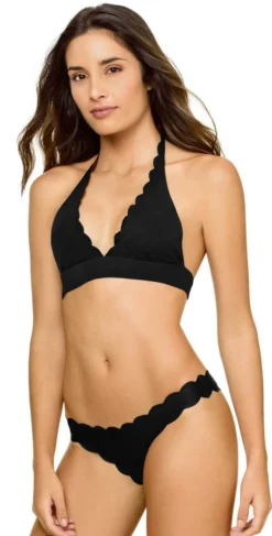 PilyQ Reversible Wave Halter Bikini Top In Copper -Sunflai Swimwear Shop pilyq2018R18 STUDIO 17 CPR 154H CPR 270 REVERSE e1a566bb fd16 4503 9875 1e3b00e00a63