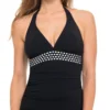Profile By Gottex Hollywood Tankini Top In Black E854-1B88-001