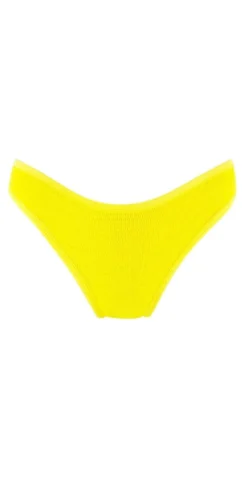 L Space Whiplash Pucker Up Bikini Bottom In Yellow PKWPB18-CAY 7 L Space Whiplash Pucker Up Bikini Bottom In Yellow PKWPB18-CAY -Sunflai Swimwear Shop pucker up yellowPKWPB18 CAY