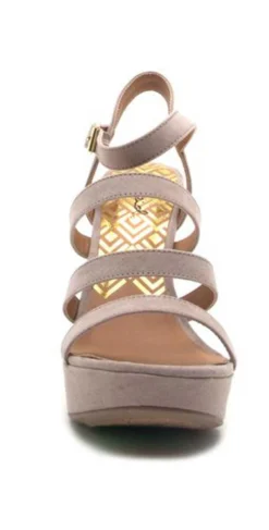 Qupid Shoes Glory Strappy Wedge Sandal In Taupe GLORY-179X TAUPE -Sunflai Swimwear Shop qupid shoes 2018GLORY 179X TAUPE SUEDE PU 4 grande 21a062f4 a3b8 42ae a0fb a2fcf3b402b4
