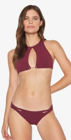 Robin Piccone Luca Cut Out Bikini Bottom In Rubine 181762-RBN -Sunflai Swimwear Shop robin piccone079 181704 181762 3220 1024x1024 6c02b9cb 38f8 4ea8 a32f 98a1e62f5a37