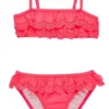 Seafolly Girls Jewel Cove Ruffle Bikini Set In Pink Soda 26116T