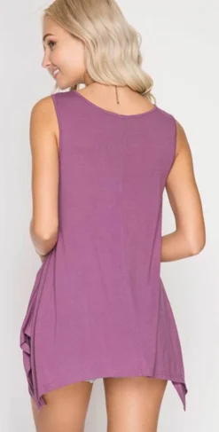 She + Sky Sleeveless Top With Braided Cutout Detail SL5262 -Sunflai Swimwear Shop she and skySL5262 Color 10 e8b1edfc b063 4751 b9f5 f9155c1dec74