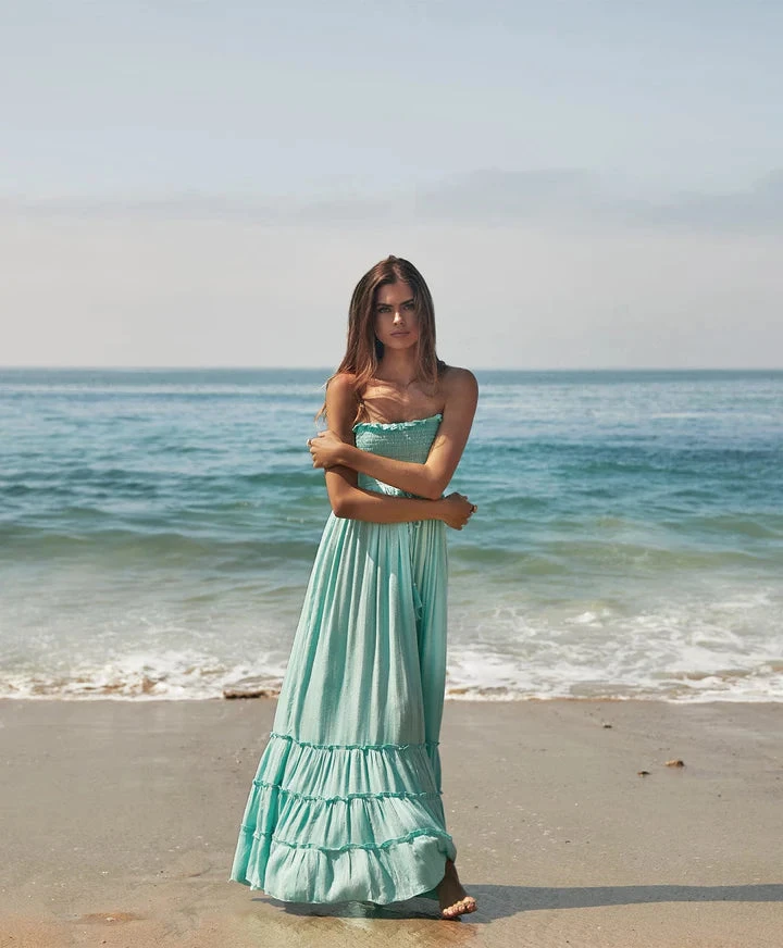 PQ Swim Charlotte Dress In Seashore 1 PQ Swim Charlotte Dress In Seashore