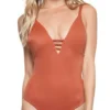 Tori Praver Mattie One Piece In Henna 1R18SOMTLM-HEN