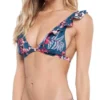 Tori Praver Adriana Tri Top In Indo Blue 1R18STADDF-IBL