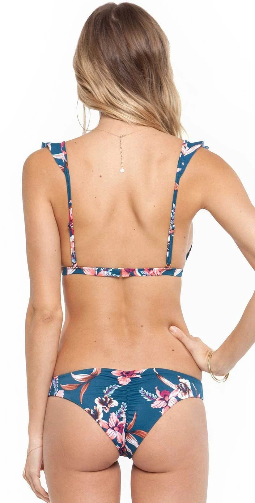 Tori Praver Adriana Tri Top In Indo Blue 1R18STADDF-IBL 2 Tori Praver Adriana Tri Top In Indo Blue 1R18STADDF-IBL - Image 2