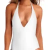 Vitamin A EcoLux Bianca One Piece Bodysuit In White 73M ECW
