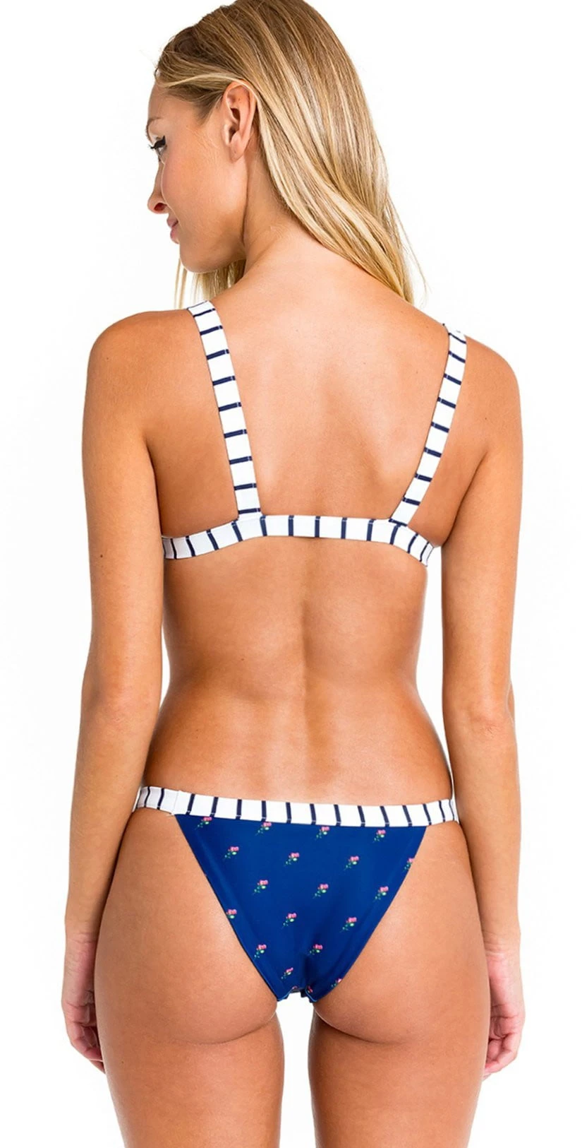 Wildfox Jessie Bikini Bottom In Navy 1 Wildfox Jessie Bikini Bottom In Navy