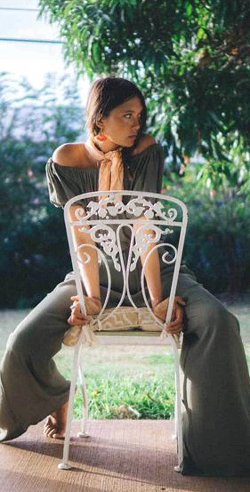 XIX Palms Aspen Pant In Hunter Green 1 XIX Palms Aspen Pant In Hunter Green